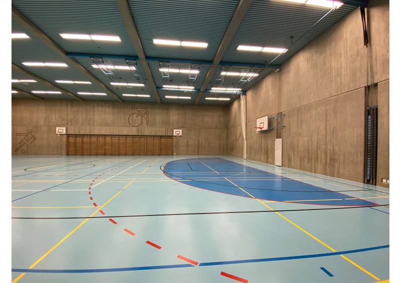 Installation d’éclairage LED de complexe sportif à Lyon et en Rhône Alpes