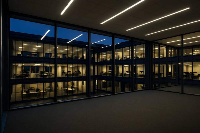 Entreprise pour optimiser l’éclairage de bureaux en hiver à Lyon