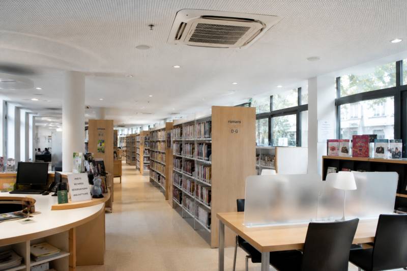 Climatisation d'une bibliothèque municipale à Lyon