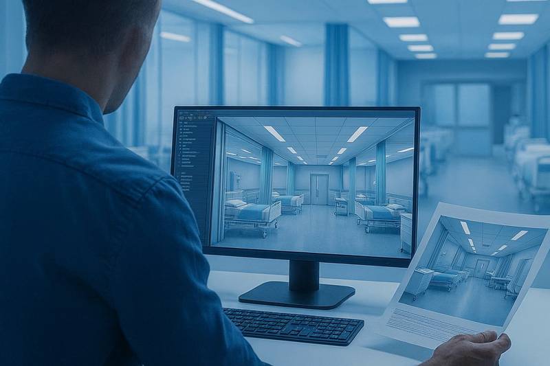 Spécialiste de l'éclairage des établissements de santé à Chambéry