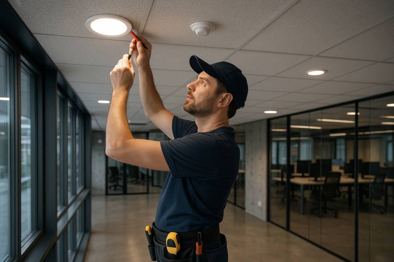 Installation d'un système d’éclairage intelligent à Grenoble