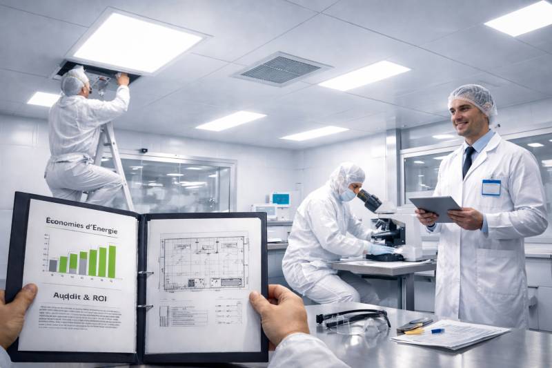 Expert pour éclairage LED aux normes pour secteurs sensibles à Lyon