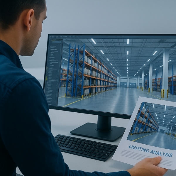 Expert en éclairage LED pour entrepôts et zones logistiques à Lyon
