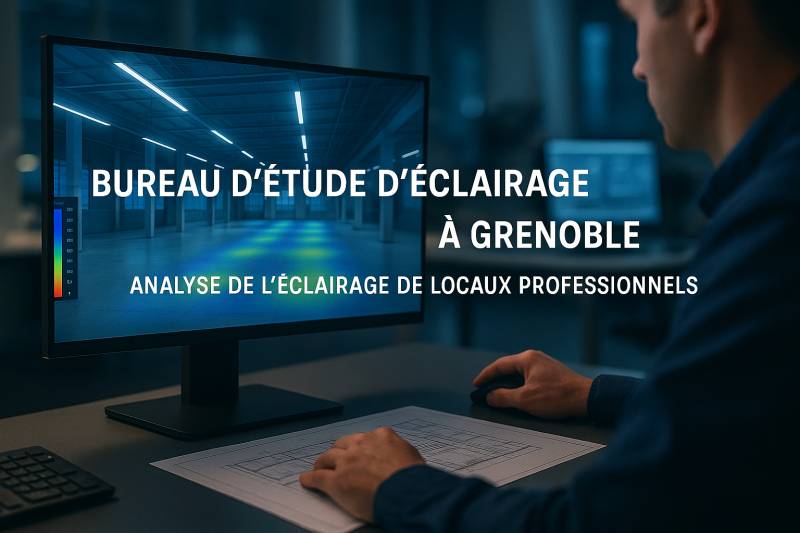 Réduisez votre consommation d'électricité grâce aux recommandations de notre bureau d’étude d’éclairage à Grenoble