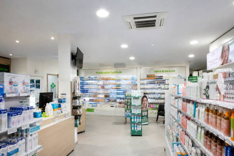 Climatisation d'une pharmacie à Lyon