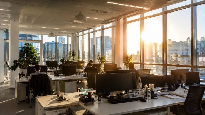 Solution pour atteindre des températures idéales dans des bureaux en période de canicule à Lyon